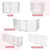 GOTGELIF 150" Baby Gate Baby Play Area Fence Safety Gate 6 Panels - 2 of 4