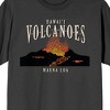 Adventure Society Hawaii Volcanoes Men's Charcoal T-Shirt - 2 of 3