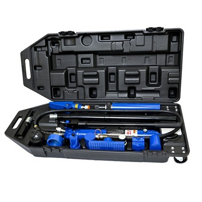 Maggift Tool Box, Locking Manual Multi-Tool Set, Household Essentials College Dormitory Car Emergency Tool Kit Portable Box, Blue, 35.4"*15"*6.7"