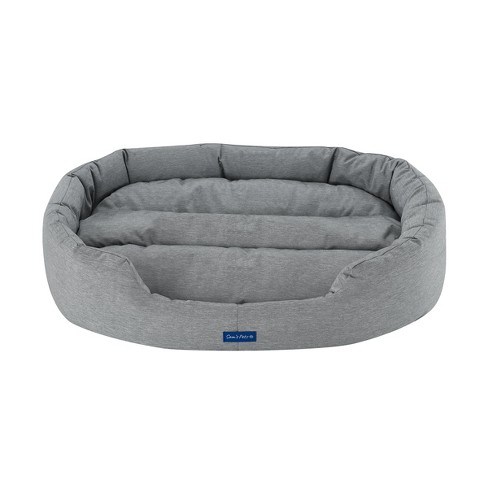 Sam s Pets Missy Medium Gray Round Dog Bed Target