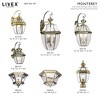Livex Lighting Monterey 1 - Light Post Light in  Antique Brass - 4 of 4