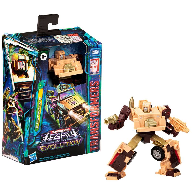 Transformers Legacy Evolution Deluxe Detritus Action Figure, 4 of 10