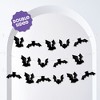 Big Dot of Happiness Black Bats Garland Banner, Halloween Party Decorations Backdrop, 30 Feet of Cord, 15 Paper Bat Shapes - 2 of 4