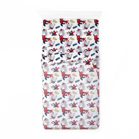 Spiderman sheet set store twin