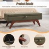 MOONMISS solid wood feet for solid weighing,and bed end stool with storage function - 3 of 4