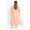 Women's Plus Size Inez Dress - dusty pink | CITY CHIC - 2 of 4