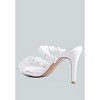 Qualie Ruched Strap Stiletto Sandals Women - 3 of 4