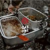 GasOne Double Fryer with 2 Baskets Propane Burners for Outdoor Cooking – Heavy Duty 18Qt Aluminum Pot Outdoor Deep Fryer with Cast Iron Burner - 2 of 4