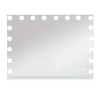 FONTOI Wall Mounted Bathroom Mirror Modern Minimalist Design and Moisture Resistant Coating for Bathroom and Bedroom, White, 31.5"*5.91"*23.62" - 4 of 4