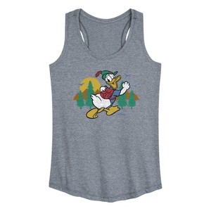 Women's - Disney - Mickey & Friends Graphic Racerback Tank - 1 of 4