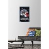Trends International NFL New England Patriots - Neon Helmet 23 Unframed Wall Poster Prints - 2 of 4