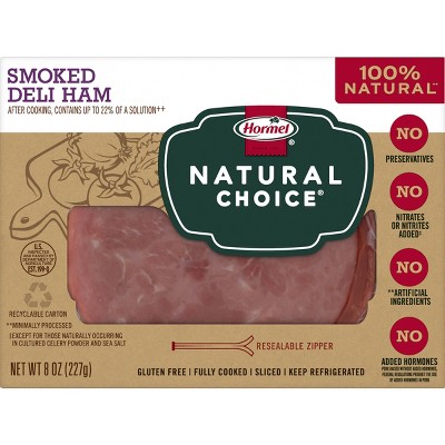 Hormel Natural Choice Smoked Ham - 8oz
