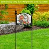 Briarwood Lane Summer Art Sign 8.25x10.25 Geranium Wreath For Summer Art Sign - 3 of 4