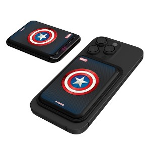 Keyscaper Marvel Avengers Grid Black Magnetic Credit Card Wallet - 1 of 3