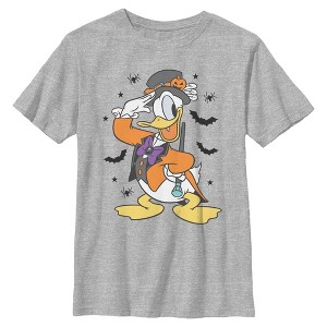 Boys Mickey & Friends Donald Duck Master Outfit Bats and Spiders T Shirt - 1 of 4