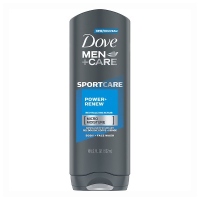 Dove Men+Care Sport Care Power + Renew Micro Moisture Revitalizing Body Wash - 18 fl oz