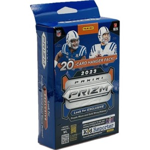 2023 Panini Prizm Football 20-Card Hanger Box - 1 of 2