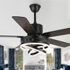 Bella Depot 52" Modern Silver Ceiling Fan - image 2 of 4