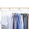 HOUSE DAY Magic Hangers Space Saving Clothing Organizer Metal 12 Pack - 3 of 3