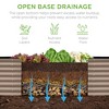 Best Choice Products 8x2x2ft Outdoor Metal Raised Garden Bed, Planter Box for Vegetables, Flowers, Herbs - 3 of 4