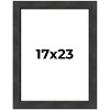PosterPalooza | Traditional Black Picture Frame - UV Acrylic, Foam Board Backing, Hanging Hardware - 2 of 4