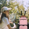 Tennis Bag Tennis Backpack for Women Men 2 Rackets with Insulated Pocket Ventilated Shoe Compartment - 3 of 4