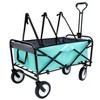 CAVINAS Heavy-Duty Folding Wagon Cart, Shopping Cart with Strapping System & Waterproof Liners, Wagon for Camping, Shopping, Sports - 4 of 4