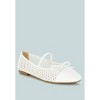 Omela Woven Bow Detail Ballerinas Women - 2 of 4