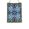 Chloe Lighting Anelisa Tiffany-Style Victorian Design Window Panel 18" X 25" - 2 of 3