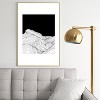 Viviana Gonzalez Lines in the mountains Metal Framed Art Print - Deny Designs - 2 of 4