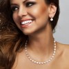 EVERLY JEWELRY | Sterling Silver 8-8.5mm Cultured Freshwater Pearl Necklace and Stud Earrings Set - 2 of 3