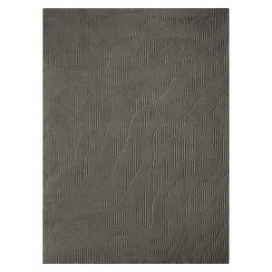 TOWN & COUNTRY EVERYDAY Lane Painterly Wave Soft Felt Everwash®, Machine Washable Area Rug with Non-Slip Backing, Modern Rug - 1 of 4