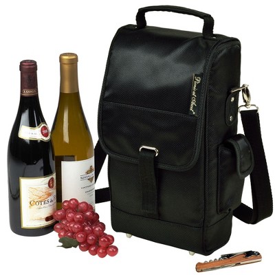 NCAA Army Black Knights Two Bottle Wine Tote w/Corkscrew