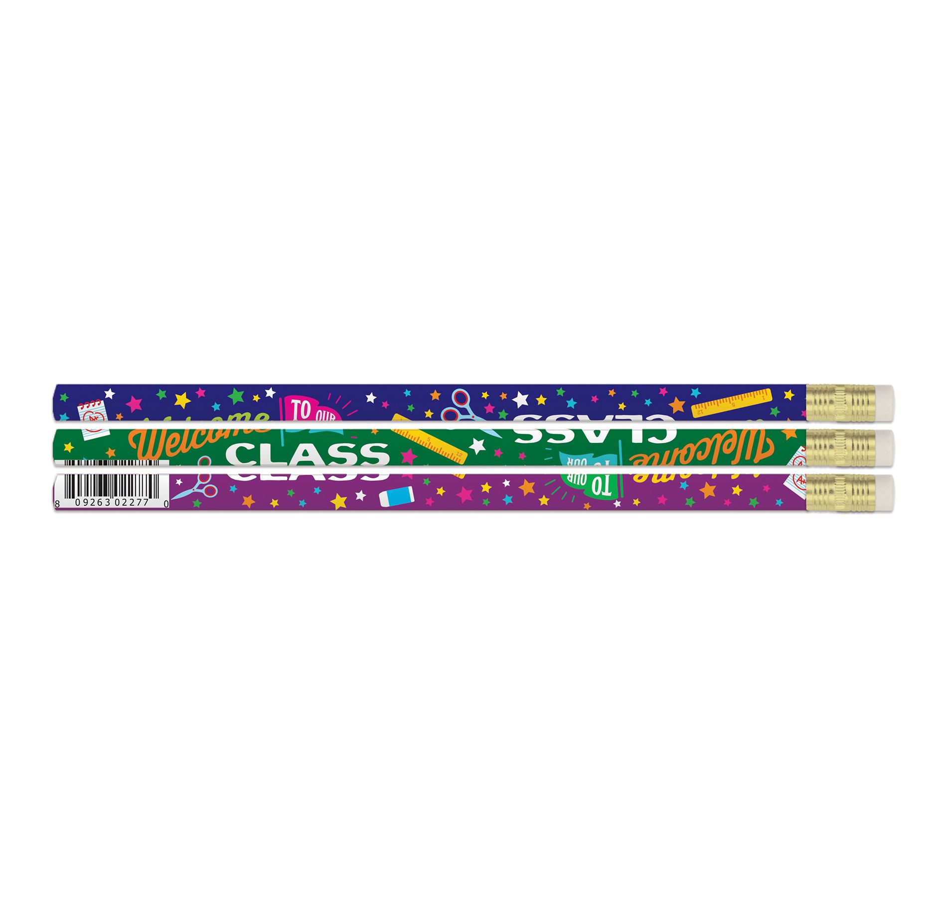 Musgrave Pencil Company Welcome To Our Class Motivational Pencils, Pack of 144