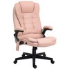 NicBex Adjustable Office Chair Modern Microfiber Massage Computer Chair with Armrests, 6 Vibration Points, Heating Function for Office, Study - 3 of 4