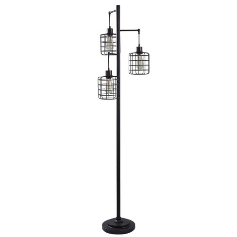 Style craft floor lamp with clearance 3 lights