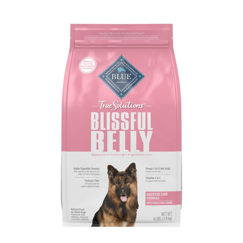 Blue Buffalo True Solutions Blissful Belly Digestive Care Chicken Flavor Adult Dry Dog Food, 1 of 13