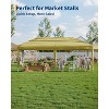 Pop-Up Canopy, Foldable Outdoor Sunshade Shelter, One-Push Setup Tent for Events, Parties, Camping and Commercia - 3 of 4
