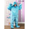 HalloweenCostumes.com 5X  Men  Adult Plus Size Disney Monsters Ink Sulley Halloween Costume | Blue Monster Jumpsuit Outfit, Blue/Purple/Brown - 2 of 4