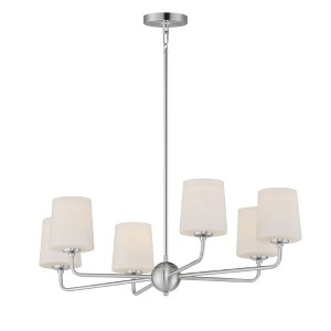 Maxim Lighting Bristol 6 - Light Chandelier in  Satin Nickel - 1 of 4