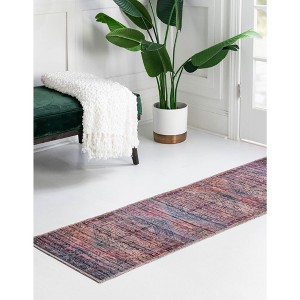 Unique Loom Maahru Collection Area Rug - Quarter Moon - 1 of 4