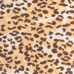cozy leopard fleece