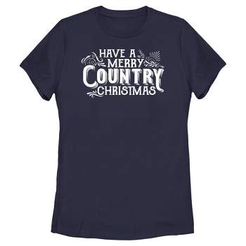 Women's Lost Gods Have a Merry Country Christmas T-Shirt