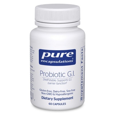 Pure Encapsulations Probiotic G.I. - Shelf Stable - for Intestinal Health & Gastrointestinal Support - with Lactobacillus & Bifidobacterium
