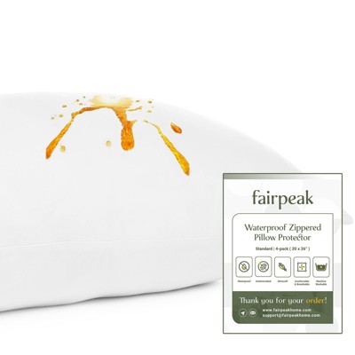 Livatro 100 Waterproof Pillow Protector with Zipper