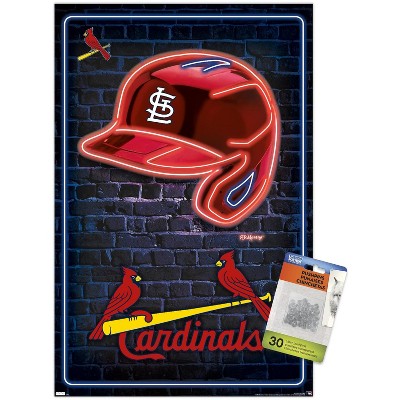 MLB St. Louis Cardinals - Drip Helmet 20' Prints - Trends International