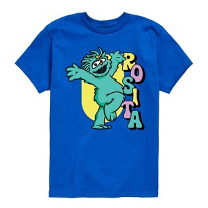 Boys' - Sesame Street - Rosita Hands Up Short Sleeve Graphic T-Shirt - 1 of 4