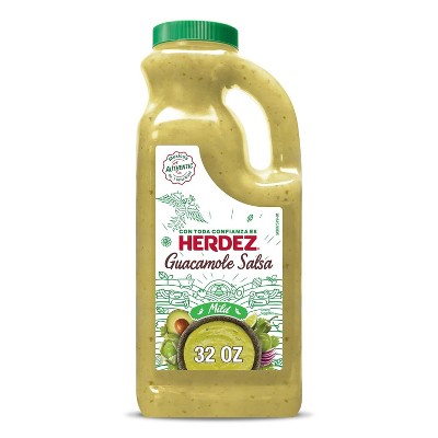 Herdez Mild Guacamole Salsa - 4 pack, 32 oz