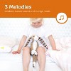 Zazu Kids Bo The Bunny Plush Toy Night Light with Soothing Sound Machine - 3 of 4