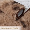 Shaggy Area Rug Modern Indoor Plush Fluffy Rugs Soft and Comfy Velvet Faux Fur Carpet Rugs for Bedroom Living Room Nursery - 3 of 4
